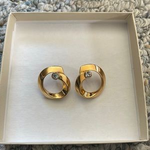 Vintage gold and Diamond earrings
